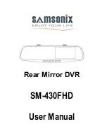 Предварительный просмотр 1 страницы SAMSONIX SM-430FHD User Manual