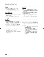 Preview for 12 page of Samsung 01942G-BD-C6300-XAC-0823 User Manual
