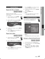 Предварительный просмотр 47 страницы Samsung 01945B-BD-C6900-XAC-0223 User Manual