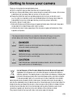 Preview for 5 page of Samsung 120552 - Digimax i5 5MP Digital Camera User Manual