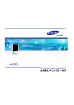 Предварительный просмотр 1 страницы Samsung 150s - SyncMaster 150 S (Spanish) Manual Del Usuario