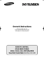 Samsung 15G10 Owner'S Instructions Manual preview