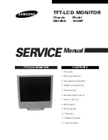 Samsung 192mp - SyncMaster 19" LCD Monitor Service Manual предпросмотр