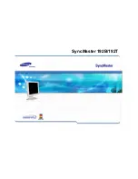 Samsung 192T - SyncMaster 192 T Manual Del Usuario preview