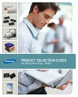 Preview for 1 page of Samsung 1H 2011 Selection Manual