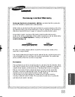 Предварительный просмотр 89 страницы Samsung 2.0051111115925e16 Instruction Manual