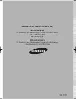 Samsung 2.0060510083255e16 Instruction Manual preview