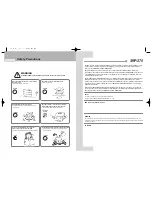 Предварительный просмотр 4 страницы Samsung 2 COLOR THERMAL PRINTER SRP-275 Operator'S Manual