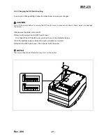 Preview for 21 page of Samsung 2 COLOR THERMAL PRINTER SRP-275 Service Manual