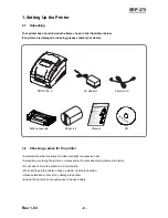 Предварительный просмотр 8 страницы Samsung 2 COLOR THERMAL PRINTER SRP-275 User Manual