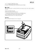 Предварительный просмотр 17 страницы Samsung 2 COLOR THERMAL PRINTER SRP-275 User Manual