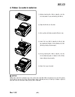 Предварительный просмотр 28 страницы Samsung 2 COLOR THERMAL PRINTER SRP-275 User Manual