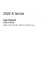 Samsung 2022 A Series User Manual preview