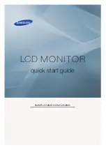 Preview for 1 page of Samsung 2032MG Quick Start Manual