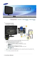 Preview for 10 page of Samsung 2032MG Quick Start Manual