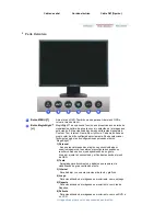 Preview for 11 page of Samsung 204B - SyncMaster - 20.1" LCD Monitor Guía Del Usuario