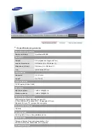 Preview for 53 page of Samsung 204B - SyncMaster - 20.1" LCD Monitor Guía Del Usuario