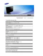 Preview for 57 page of Samsung 204B - SyncMaster - 20.1" LCD Monitor Guía Del Usuario