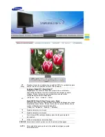 Preview for 28 page of Samsung 214T - SyncMaster - 21.3" LCD Monitor (Spanish) Manual Del Usuario