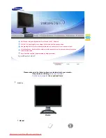 Preview for 9 page of Samsung 214T - SyncMaster - 21.3" LCD Monitor User Manual