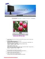 Preview for 24 page of Samsung 214T - SyncMaster - 21.3" LCD Monitor User Manual