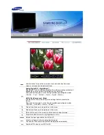 Preview for 27 page of Samsung 215TW - SyncMaster - 21" LCD Monitor User Manual