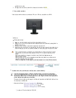 Предварительный просмотр 18 страницы Samsung 225BW - SyncMaster - 22" LCD Monitor Manual Del Usuario