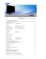 Предварительный просмотр 53 страницы Samsung 225BW - SyncMaster - 22" LCD Monitor Manual Del Usuario