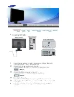 Preview for 14 page of Samsung 225BW - SyncMaster - 22" LCD Monitor User Manual