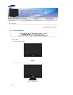 Preview for 14 page of Samsung 225UW - SyncMaster - 22" LCD Monitor Manual Del Usuario