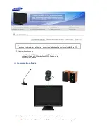 Preview for 23 page of Samsung 225UW - SyncMaster - 22" LCD Monitor Manual Del Usuario