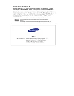 Preview for 62 page of Samsung 225UW - SyncMaster - 22" LCD Monitor Manual Del Usuario