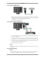 Предварительный просмотр 9 страницы Samsung 2493HM - SyncMaster - 24" LCD Monitor Quick Start Manual