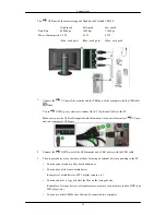 Предварительный просмотр 10 страницы Samsung 2493HM - SyncMaster - 24" LCD Monitor Quick Start Manual