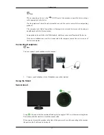 Предварительный просмотр 11 страницы Samsung 2493HM - SyncMaster - 24" LCD Monitor Quick Start Manual