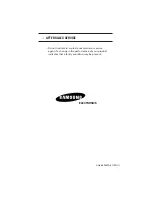 Preview for 44 page of Samsung 29Z4 Owner'S Instructions Manual