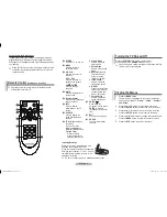 Preview for 2 page of Samsung 2BH0 Owner'S Instructions Manual