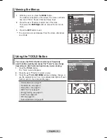 Предварительный просмотр 10 страницы Samsung 3 SERIES User Manual