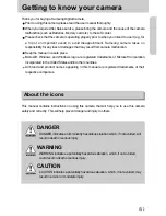 Preview for 5 page of Samsung 301 - Digimax 301 3.2MP Digital Camera User Manual