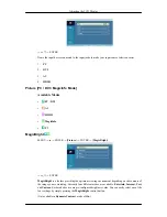 Предварительный просмотр 134 страницы Samsung 320MX - SyncMaster - 32" LCD Flat Panel Display User Manual