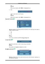 Предварительный просмотр 121 страницы Samsung 320TSN - SyncMaster - 32" LCD Flat Panel Display User Manual