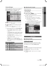 Предварительный просмотр 11 страницы Samsung 37 C580 User Manual