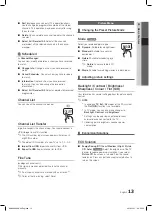 Предварительный просмотр 13 страницы Samsung 37 C580 User Manual