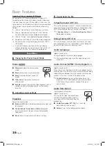 Предварительный просмотр 16 страницы Samsung 37 C580 User Manual