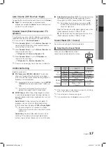 Предварительный просмотр 17 страницы Samsung 37 C580 User Manual