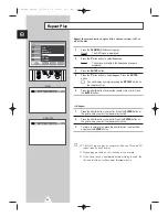 Preview for 62 page of Samsung 3WAY COMBINATIONTELEVISION Owner'S Instructions Manual