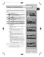 Preview for 65 page of Samsung 3WAY COMBINATIONTELEVISION Owner'S Instructions Manual