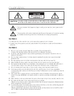 Предварительный просмотр 4 страницы Samsung 4 channel DVR User Manual