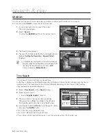 Предварительный просмотр 62 страницы Samsung 4 channel DVR User Manual