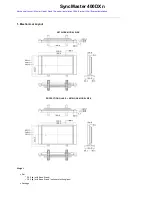 Предварительный просмотр 19 страницы Samsung 400DX - SyncMaster - 40" LCD Flat Panel Display Owner'S Manual